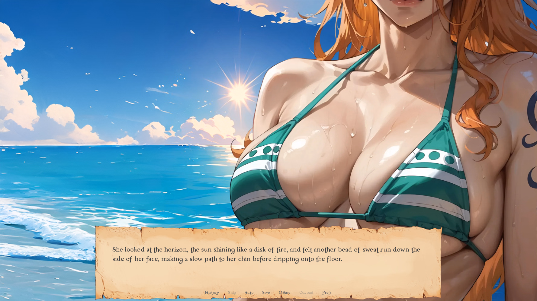 Ren'Py Onhold Nami, a Naughty Pirate [v0.16] [JayJo]