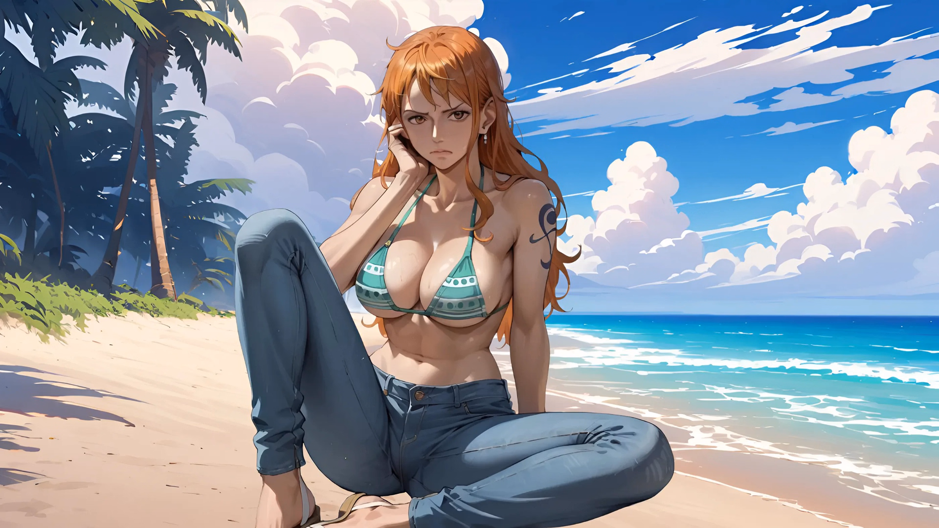 Ren'Py Onhold Nami, a Naughty Pirate [v0.16] [JayJo]