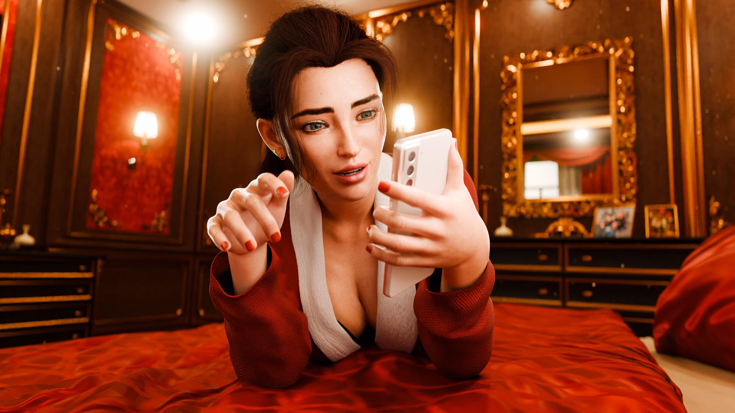 VN Ren'Py Nicole's Christmas Frenzy [Part 1] [DemonLad]
