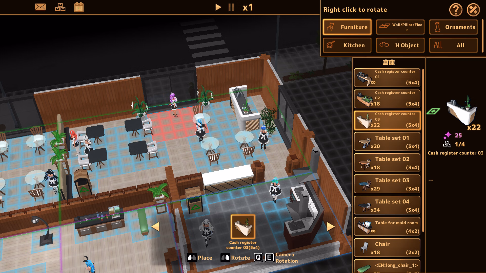 Unity Completed Futanari Coffee Shop [v1.0.0] [W77Games]