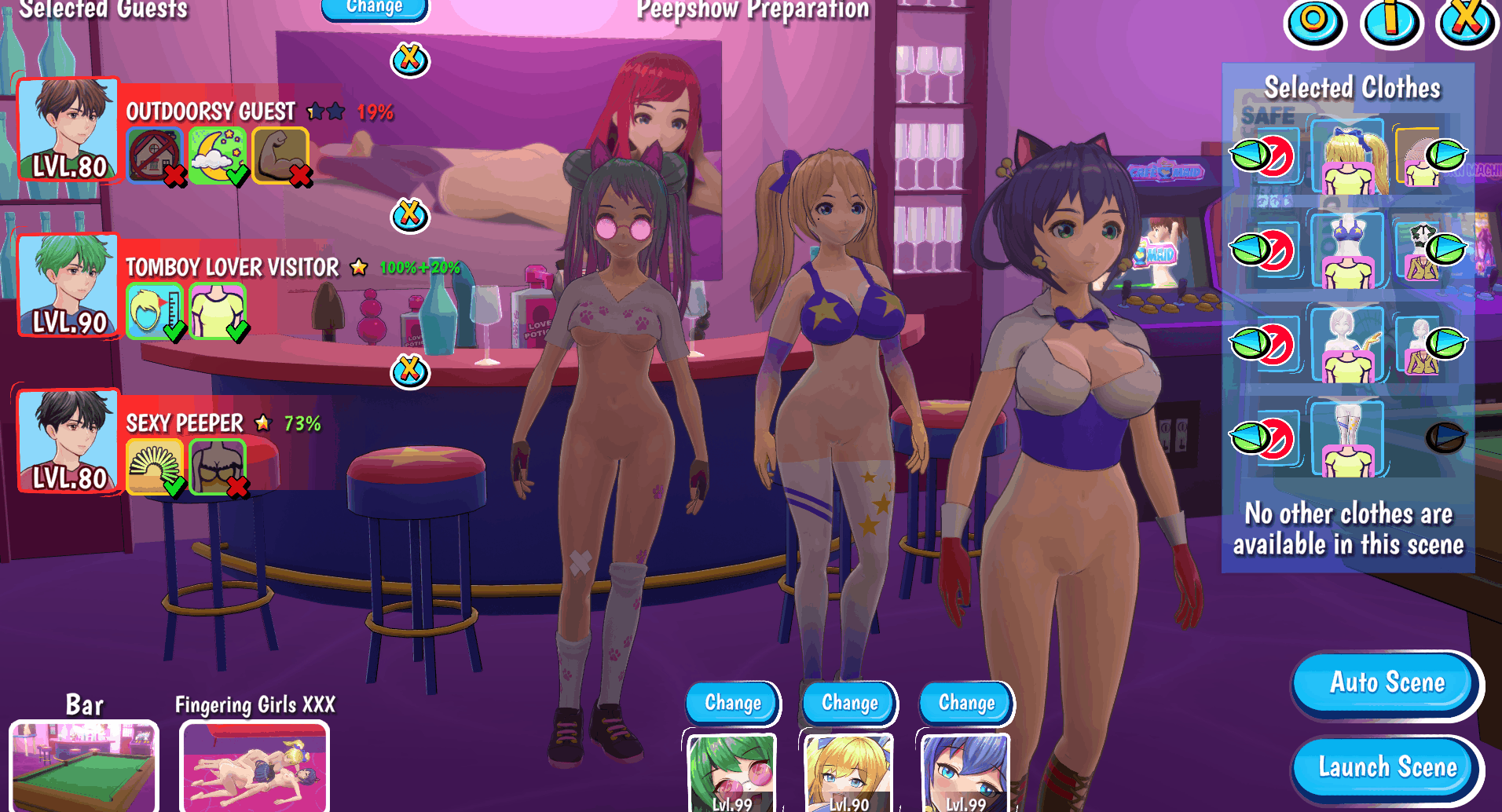 Unity Completed Voyeur Villa - Harem Manager [Final] [Sexy Hentai Games Factory]