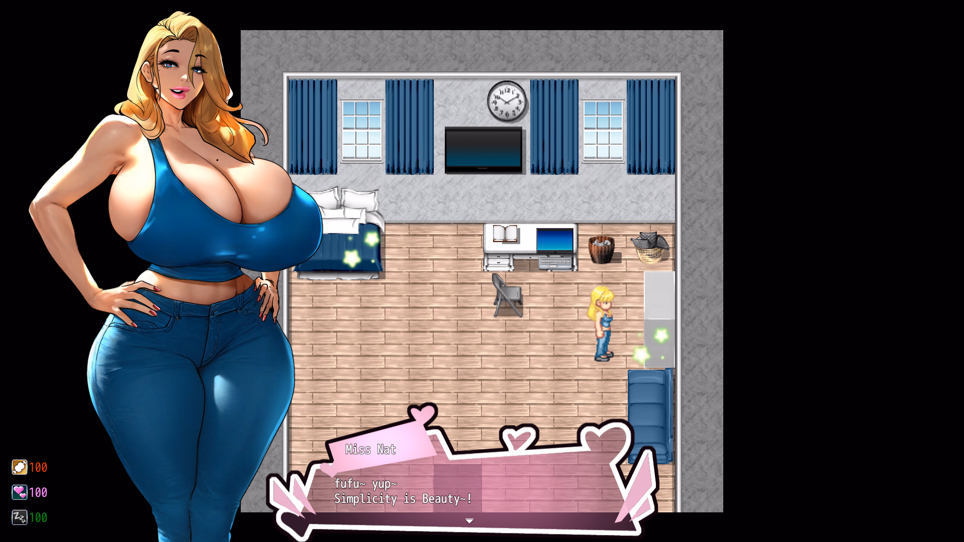RPGM Miss Nat's Rural Town Adventure [v0.002a] [Unit009]