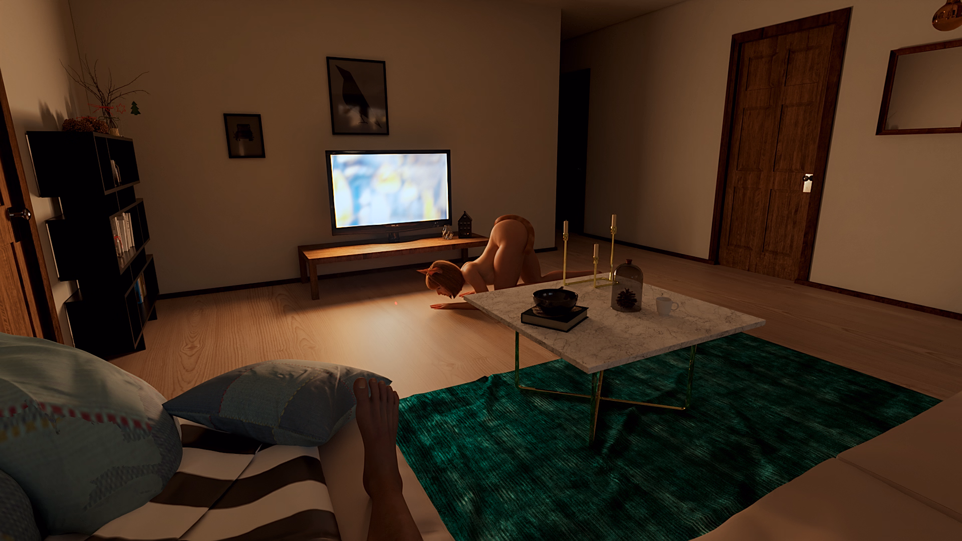 VN Ren'Py Completed Short n' Sweet: My cat girl Harem [Final Sxp2] [Cyansun]