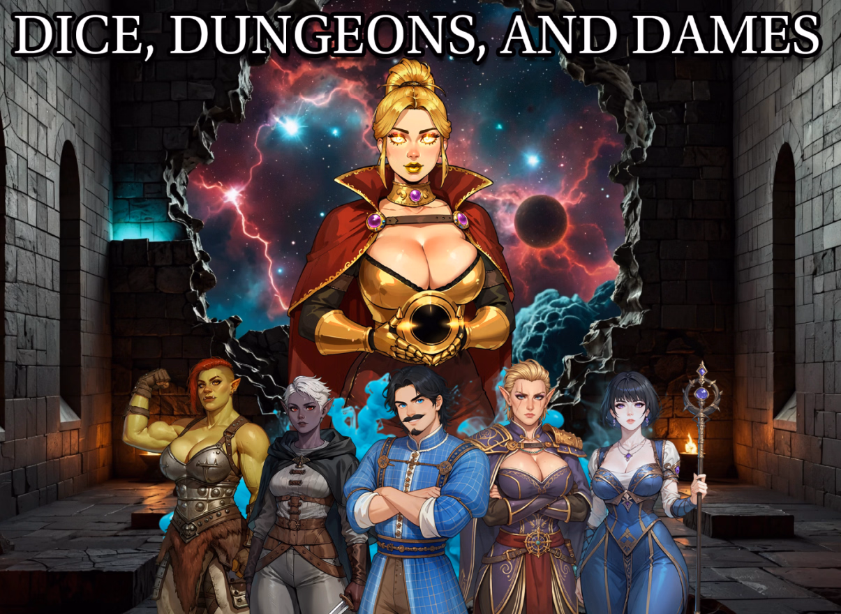 VN Ren'Py Abandoned Dice, Dungeons, and Dames [v0.1] [Scott98'sgames]