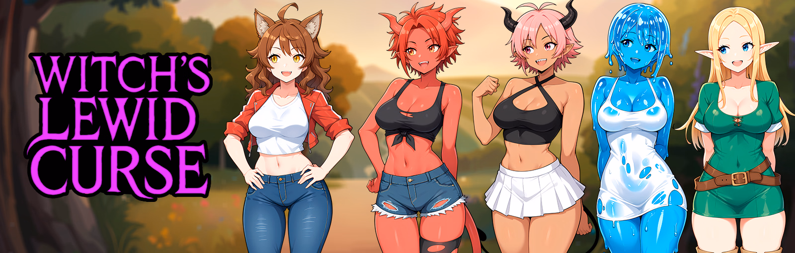 Ren'Py Completed Witch's Lewd Curse [v1.0] [Naughty Narratives] download