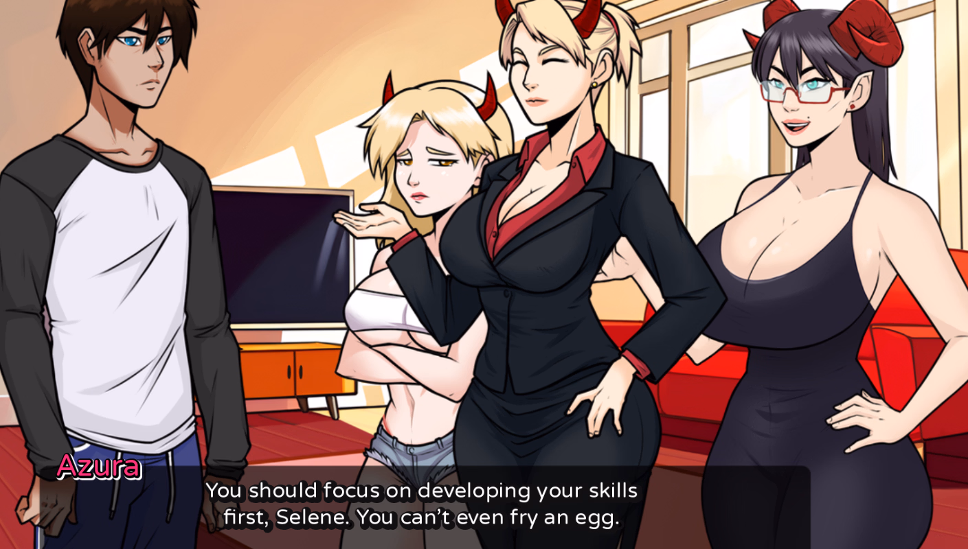 VN Ren'Py Completed My Demon Family [Final] [Whiteleaf Studio]
