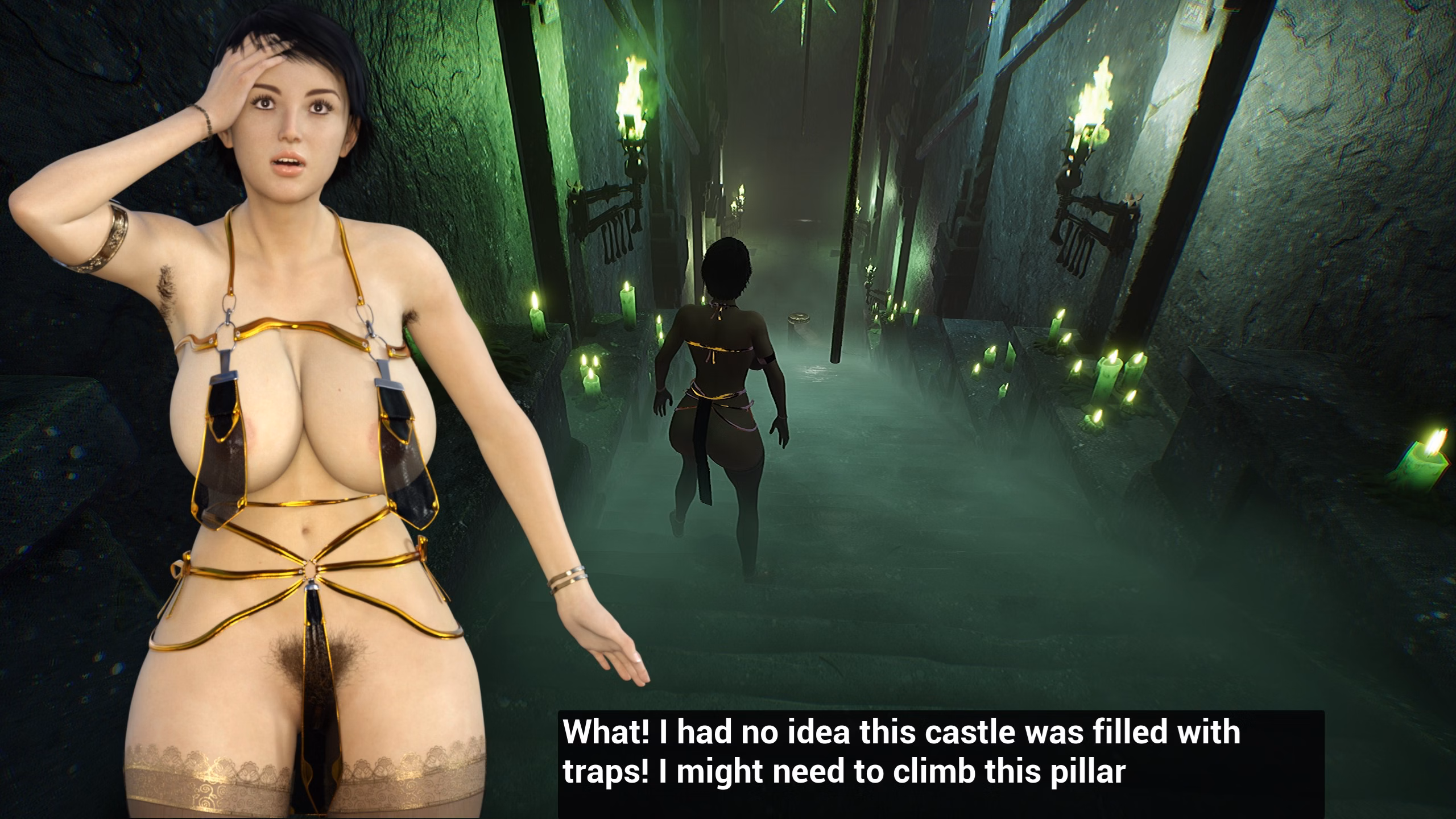 Unreal Engine Jameela and the Treasure of the Demon Queen [Demo] [rarefetishgamez]