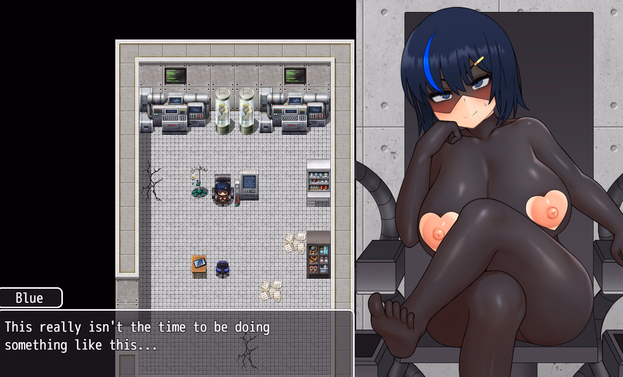 RPGM Completed Sentai Senki Buster Blue -Infiltration into an evil organization [v2.00] [Gyoraijyo]