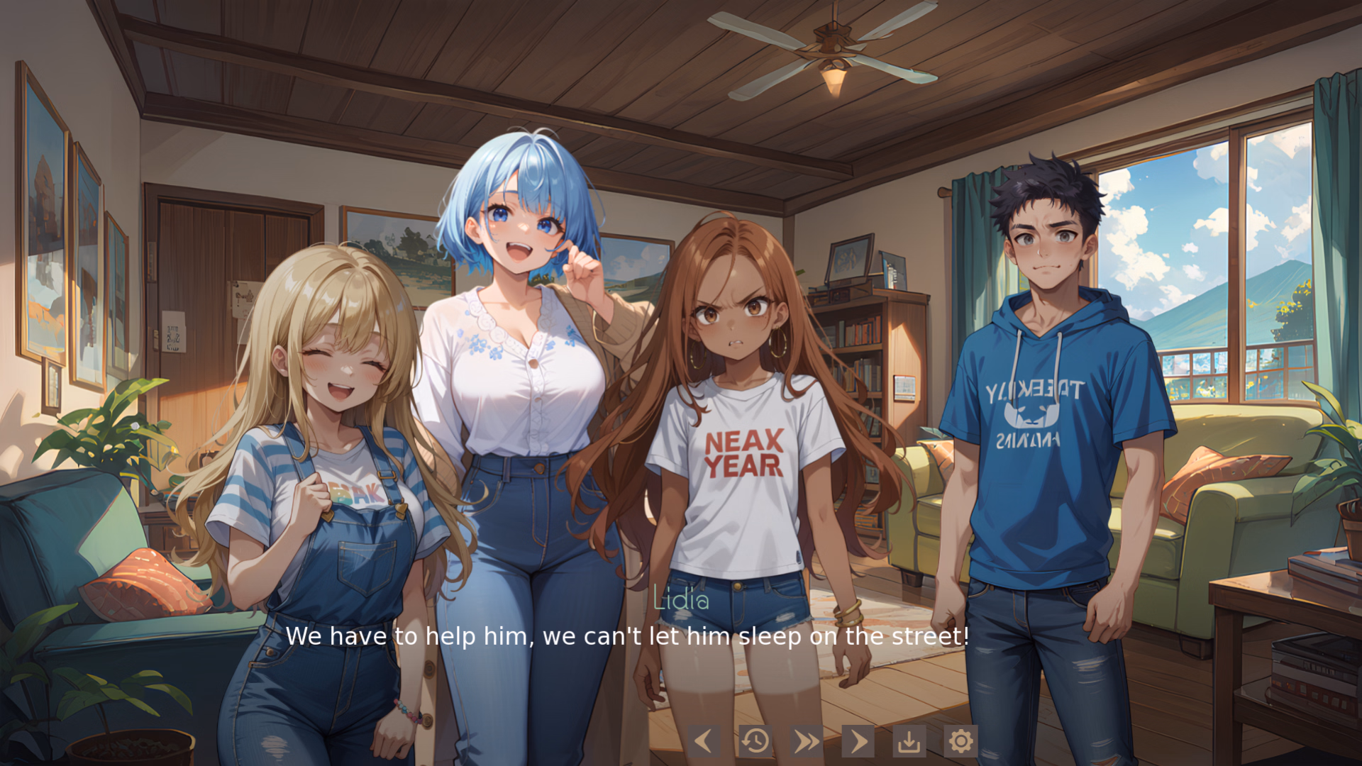 VN Ren'Py Girlfriends In Outer Worlds [v0.3] [Stellarky]