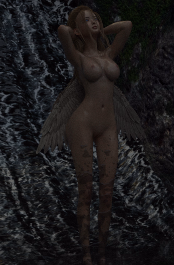 VN Ren'Py Abandoned Fallen Angels DarkTale [V0.01] [galaxyoverride17]