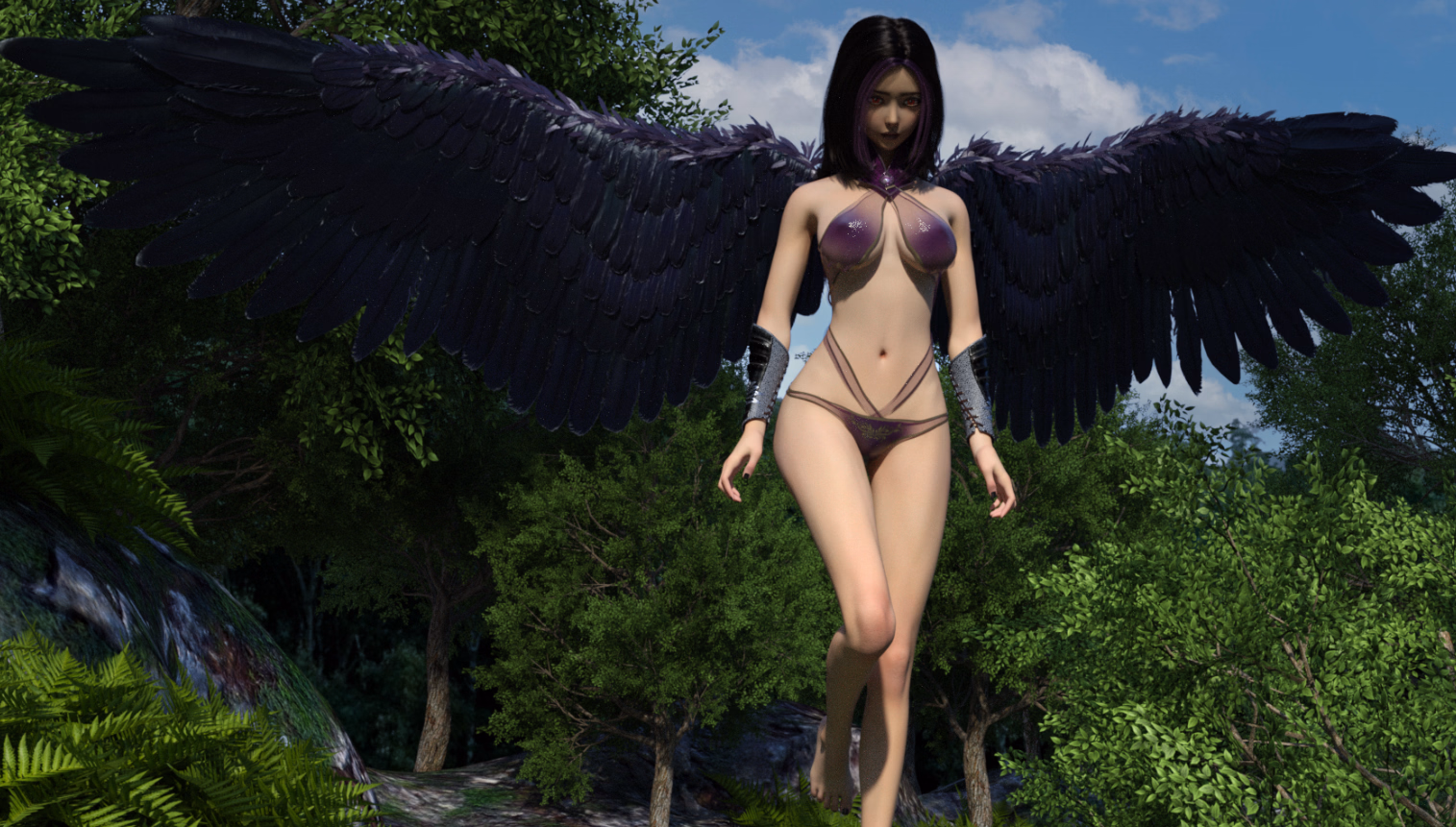 VN Ren'Py Abandoned Fallen Angels DarkTale [V0.01] [galaxyoverride17]