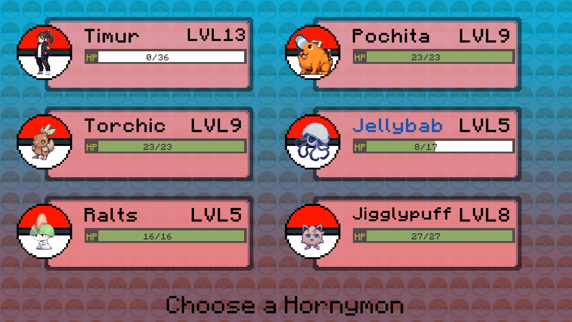 Unity Hornymon: Libido [v0.03] [Timekss]