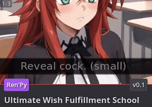 Ren'Py Ultimate Wish Fulfillment School [v0.2.1] [SilenceOfTheNight]