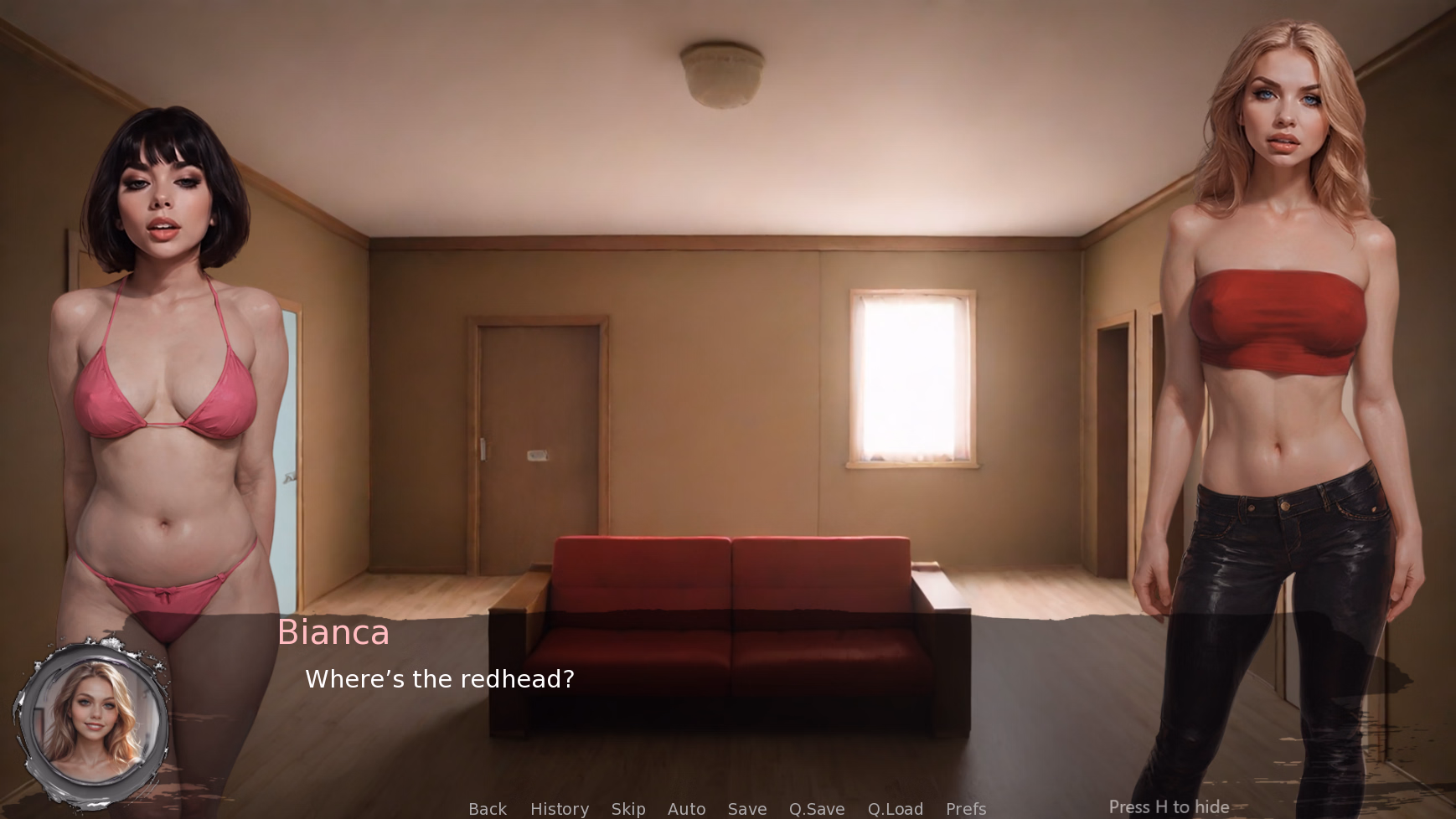 Ren'Py Three and One: The Cursed Mansion [v0.27 Public] [Man from icecream van]