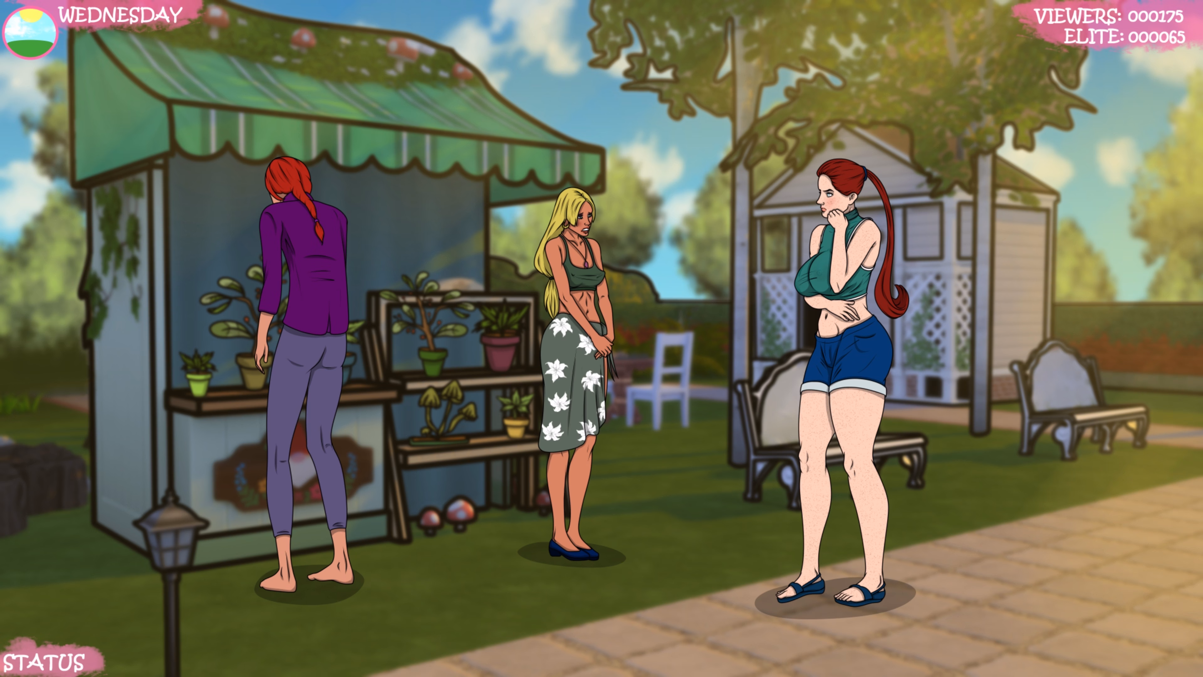 VN Ren'Py Lust Town, Amanda’s road to porn [v1.3] [NOSY GULL]