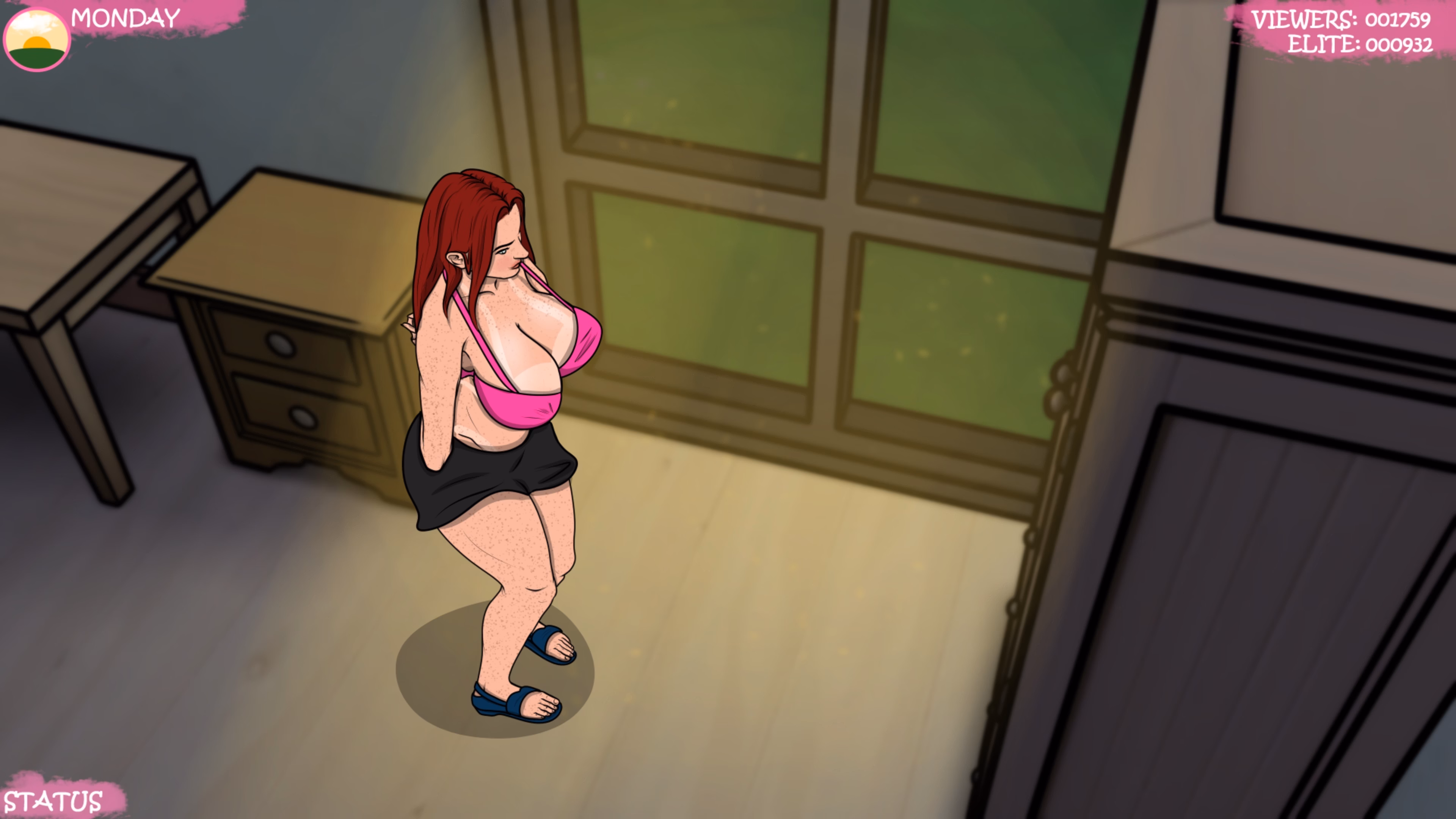 VN Ren'Py Lust Town, Amanda’s road to porn [v1.3] [NOSY GULL]