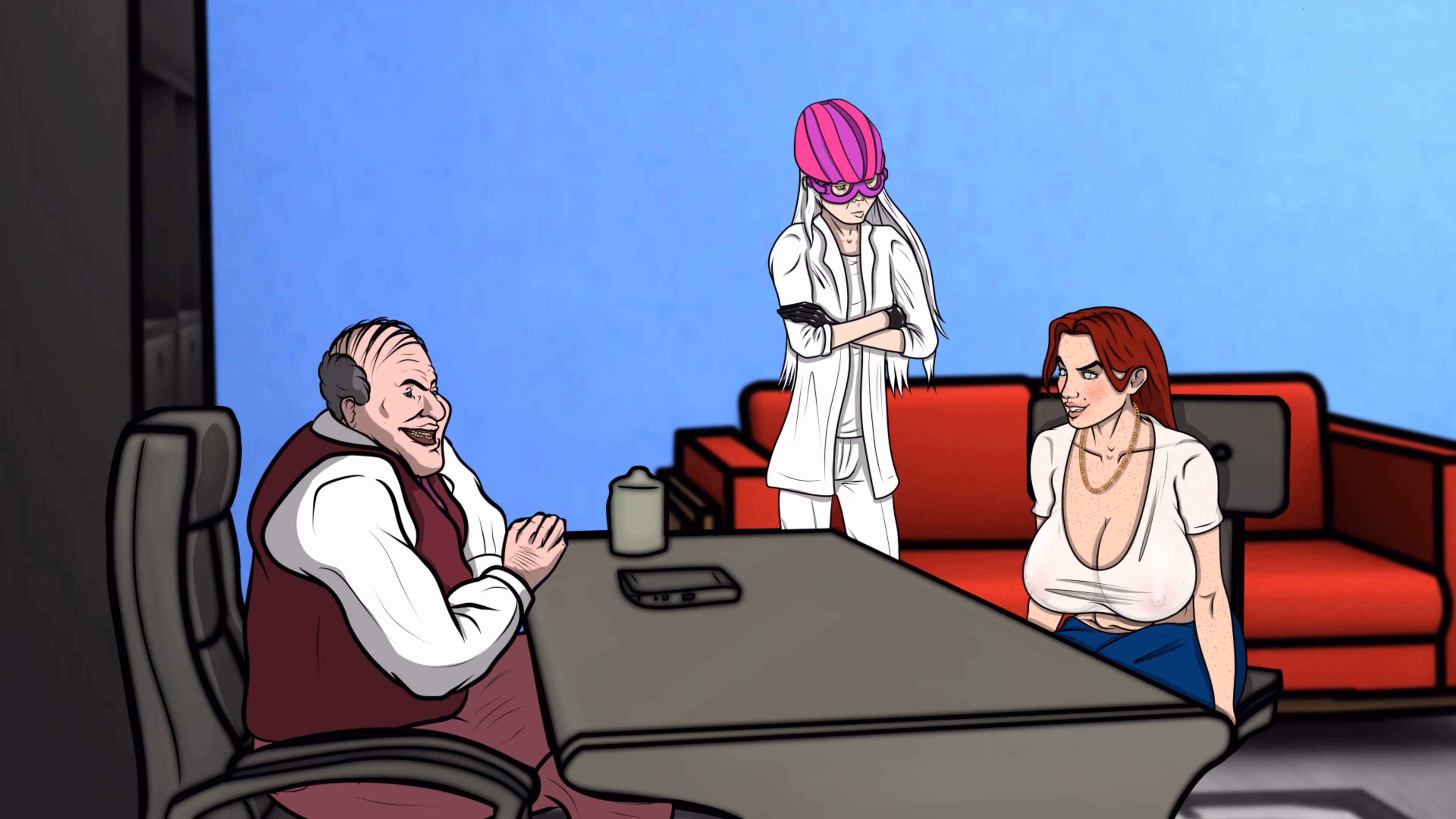 VN Ren'Py Lust Town, Amanda’s road to porn [v1.3] [NOSY GULL]