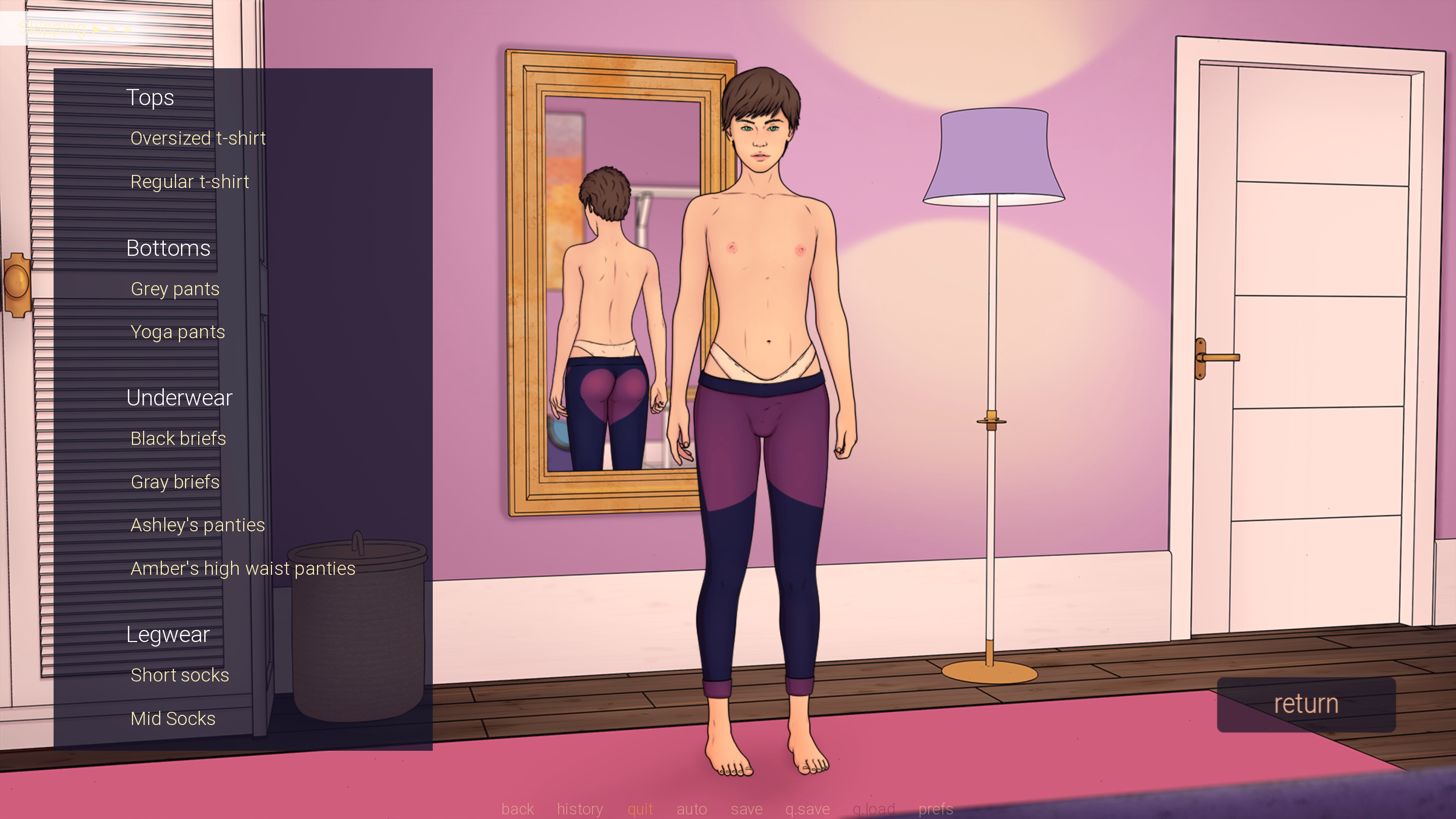 VN Ren'Py Temptation: Become Femboy [v0.051] [Femboy Temptation]