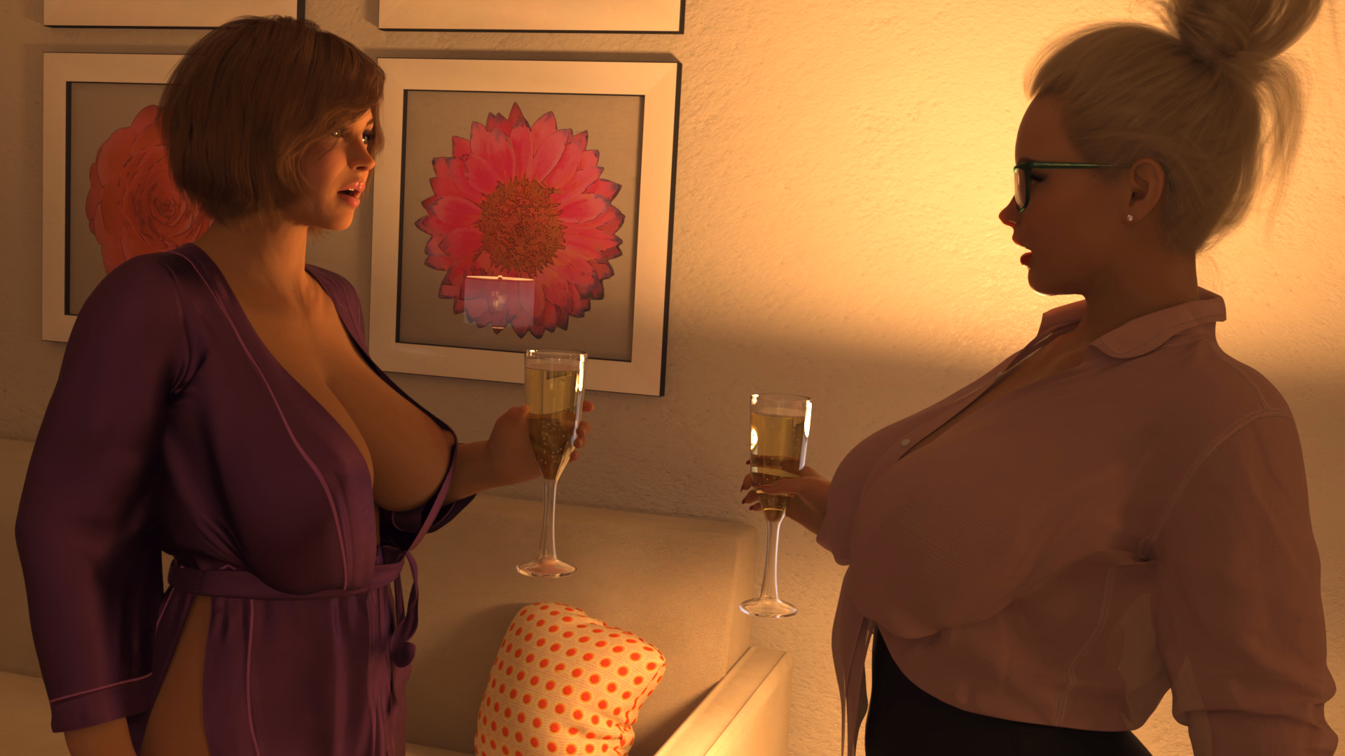 VN Ren'Py Completed The Mother of My Best Friend and Her Irresistible Desires [v1.0] [17MOONKEYS]