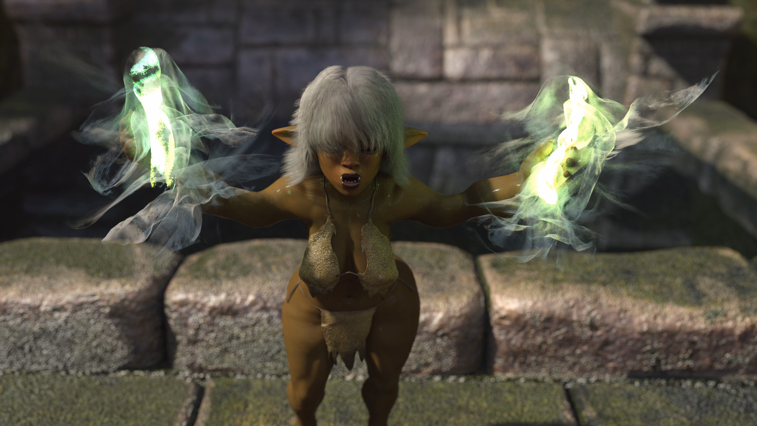 VN Ren'Py Tales of the Eclipse: Goblin Encounter [v0.5.1] [DaxOfAllTrades]