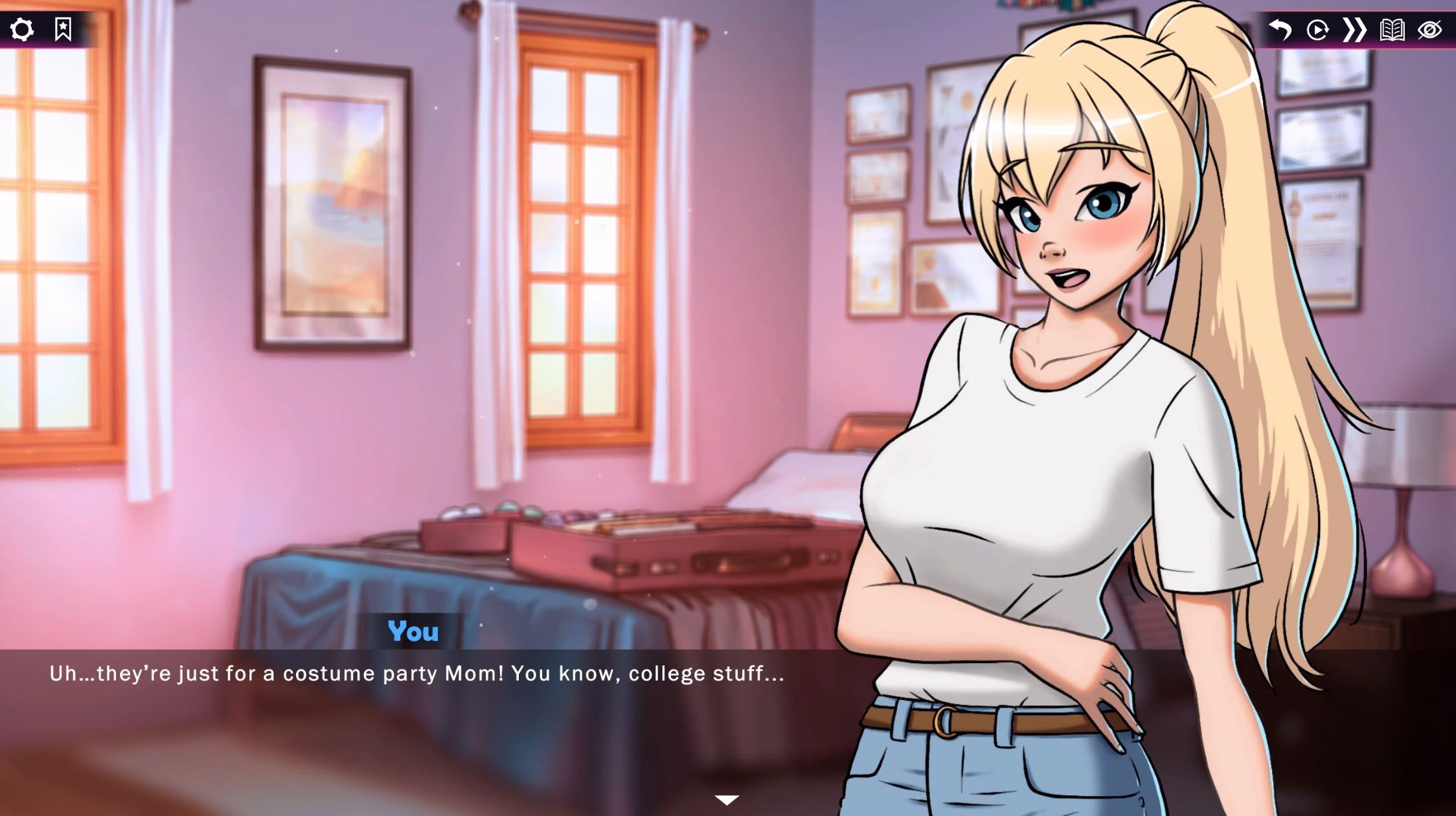 VN Unity Scarlett University [Demo] [BimboByte]