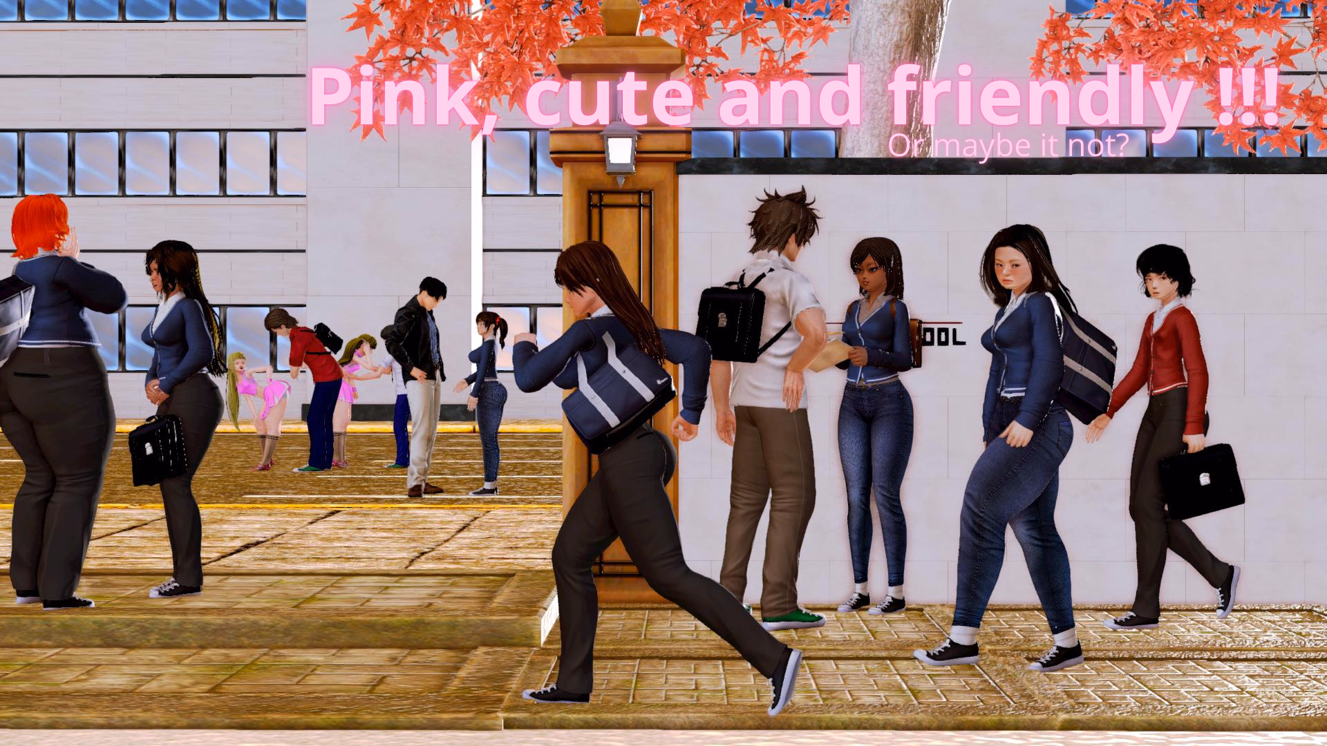 Ren'Py Pink Cute and Friendly or Maybe Not? [Alpha 0.0.1] [Kawai Shrek Bomberman] download