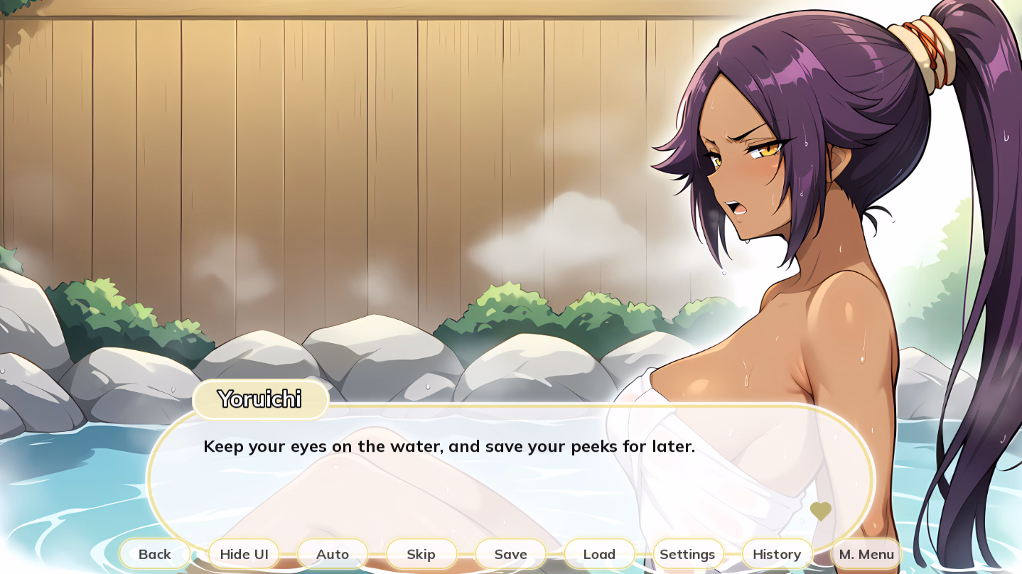 VN Ren'Py A Night With: Yoruichi [v1.0] [Naughty Narratives]