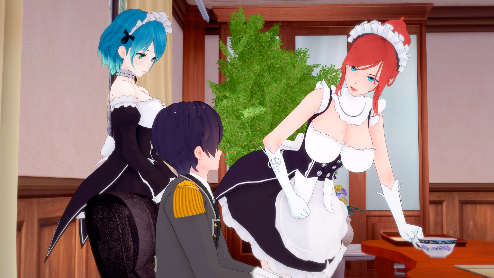 VN Ren'Py Onhold Grand Duke Valeran - Building a Harem in Another World [v0.5.0-public] [Mr.I.Game]