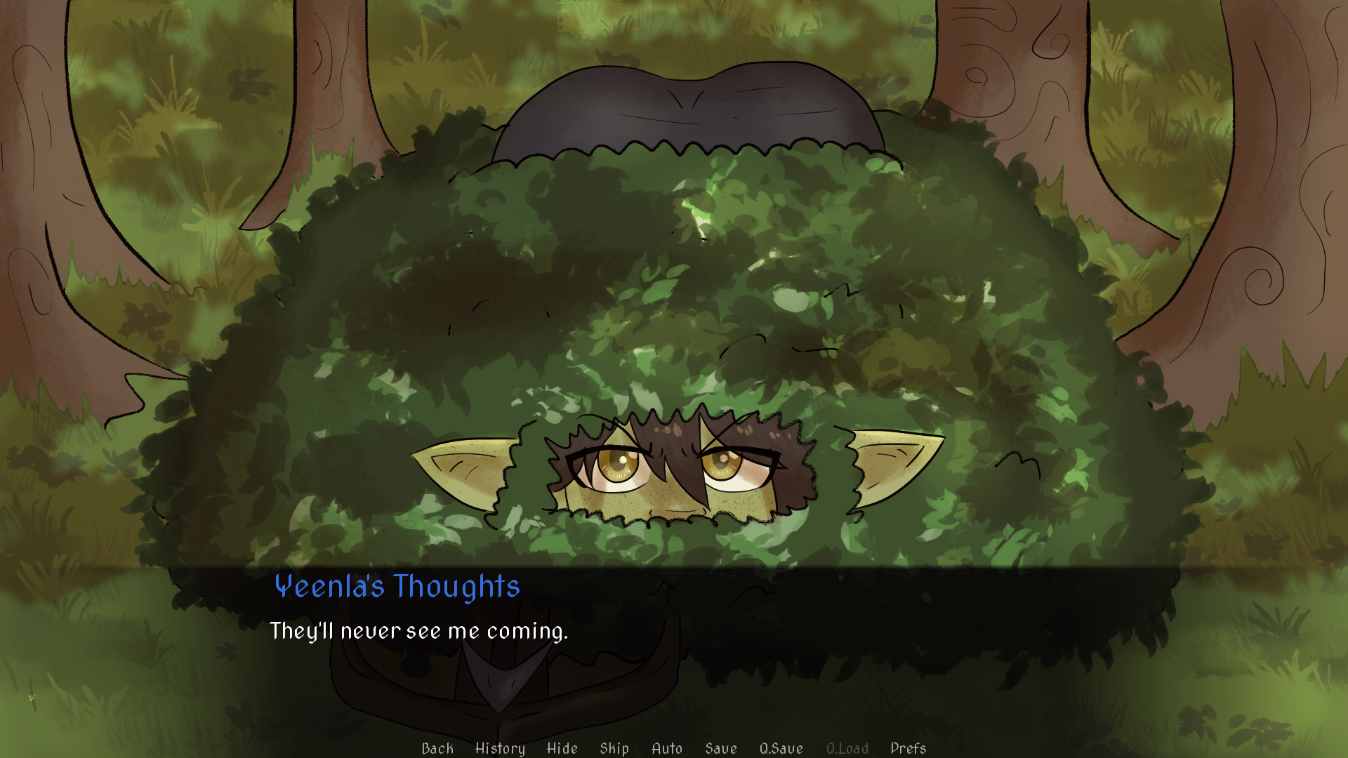 VN Ren'Py Completed Human-Hunting Hijinks [v1.5] [Down Bad Smut Games]