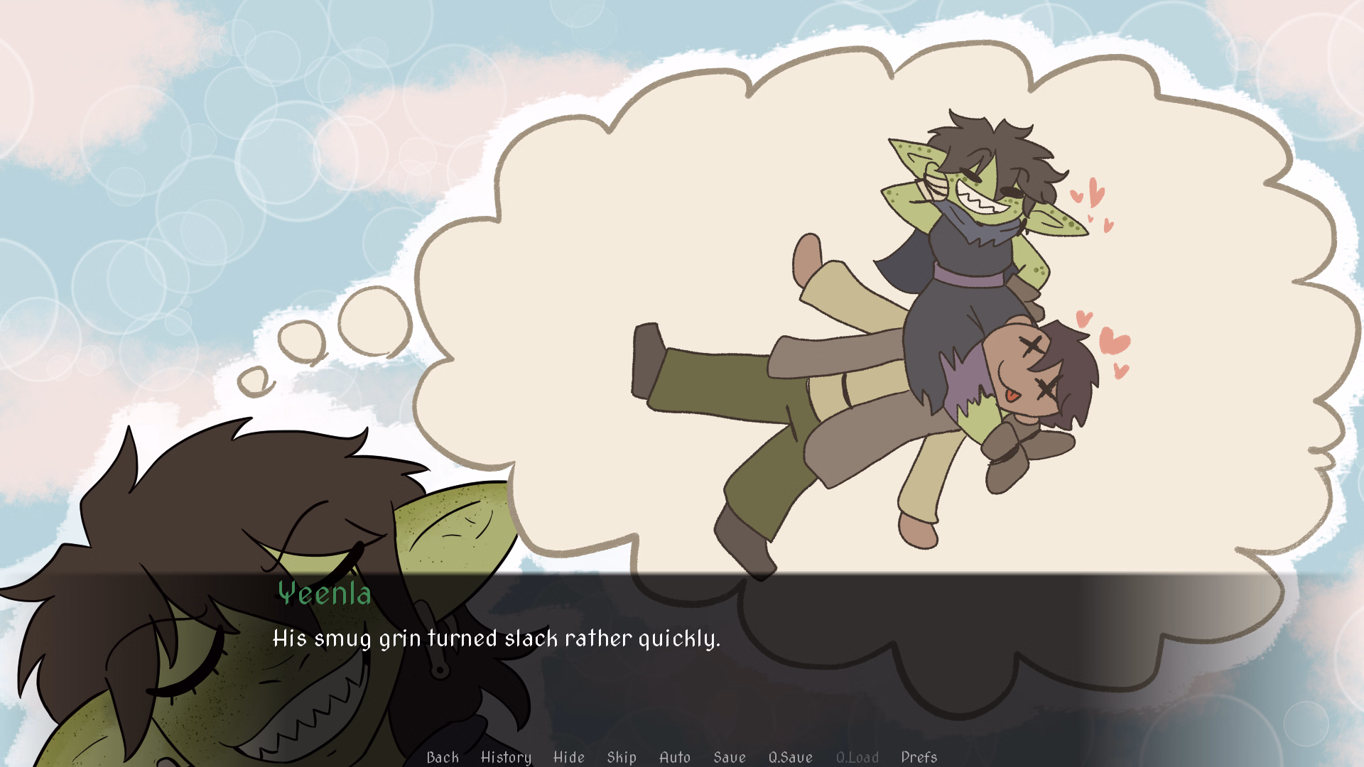 VN Ren'Py Completed Human-Hunting Hijinks [v1.5] [Down Bad Smut Games]