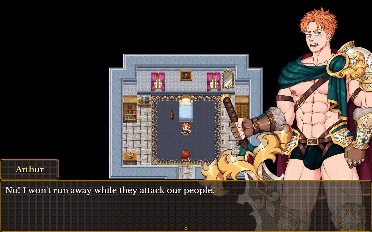 RPGM Arthur's Quest Between the Big Sword and the Bara Spirits [Demo] [Male Doll]