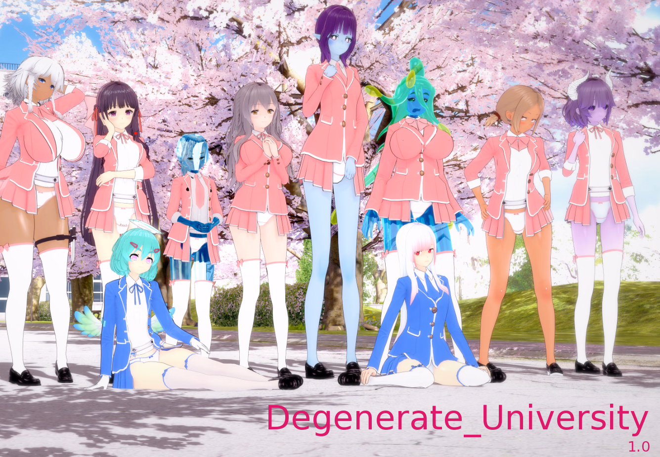 VN Ren'Py Abandoned Degenerate University [v0.1.0] [Bruhz69] download