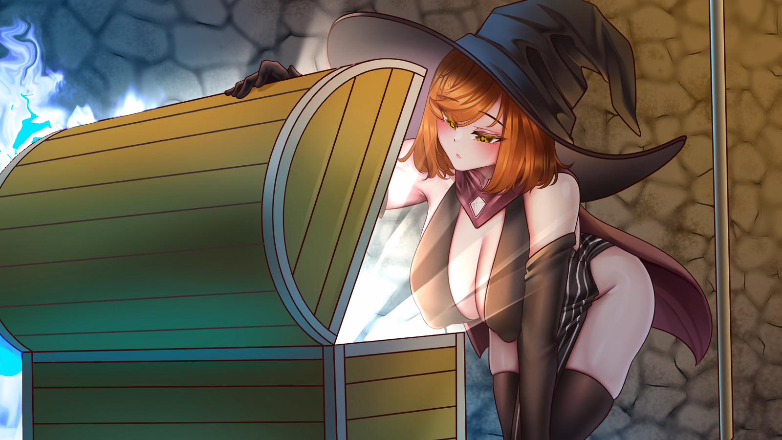 RPGM Onhold The Elemental Witch [Prototype 4] [Kutushmurf]