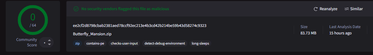Godot Butterfly Mansion [v1.9] [Panezito]