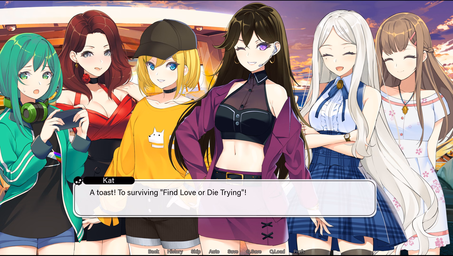 VN Unity Ren'Py Completed Find Love or Die Trying [v1.1] [Sunseeker Games]