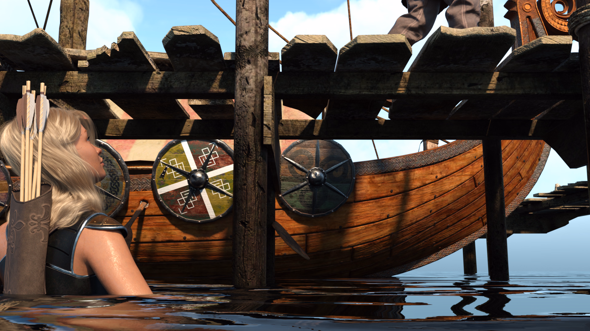VN Ren'Py 4 Kingdoms Supremacy [v0.40] [Piggy Nose Games]