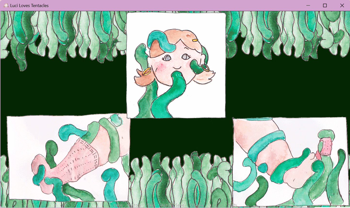 VN Ren'Py Luci loves tentacles [v1.0] [:P]