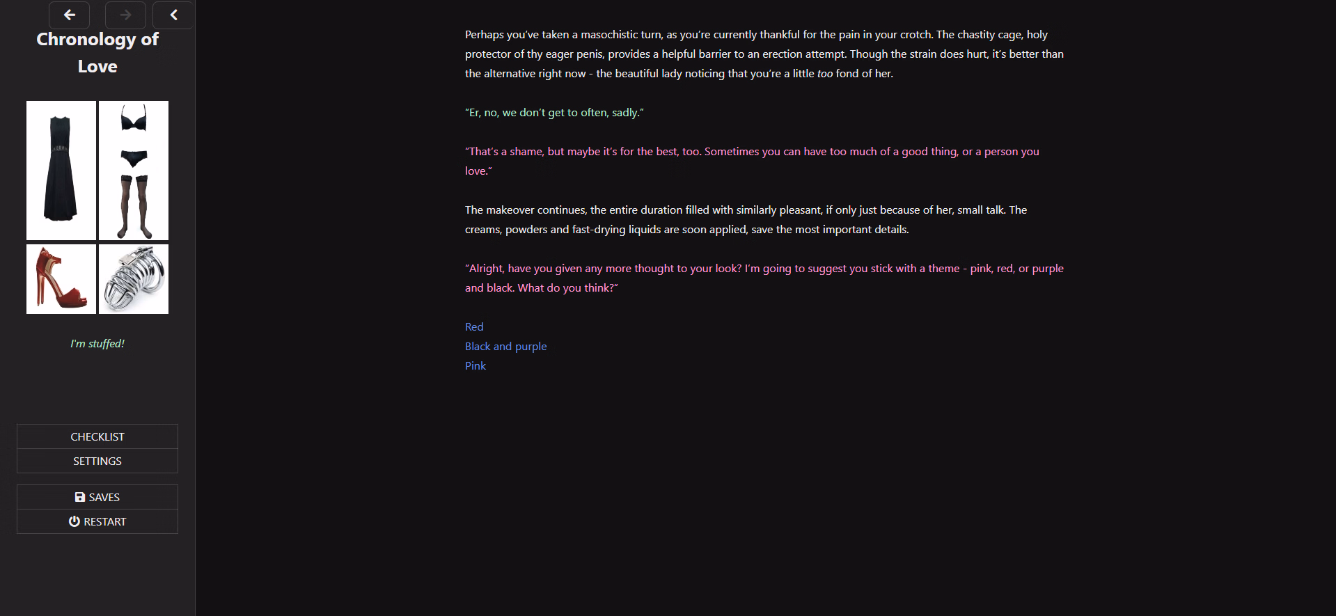 HTML Completed Chronology of Love [v1.0.0] [Jazolt]