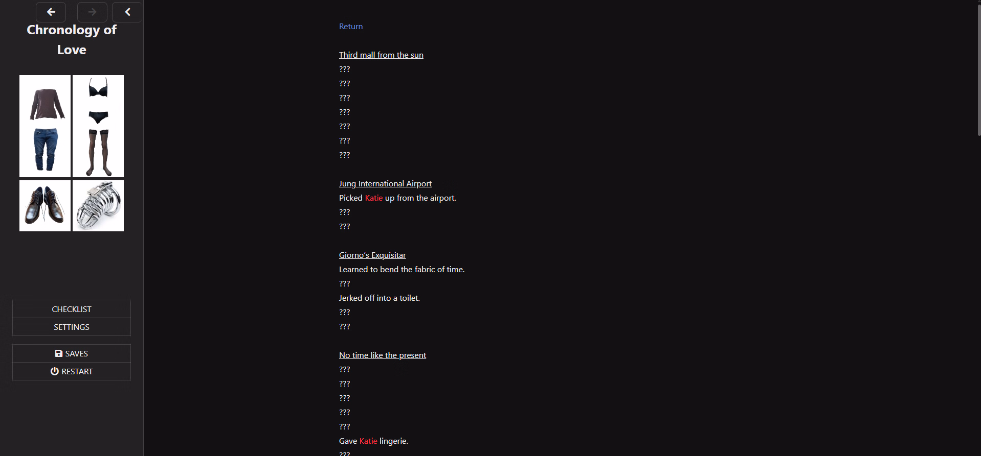 HTML Completed Chronology of Love [v1.0.0] [Jazolt]