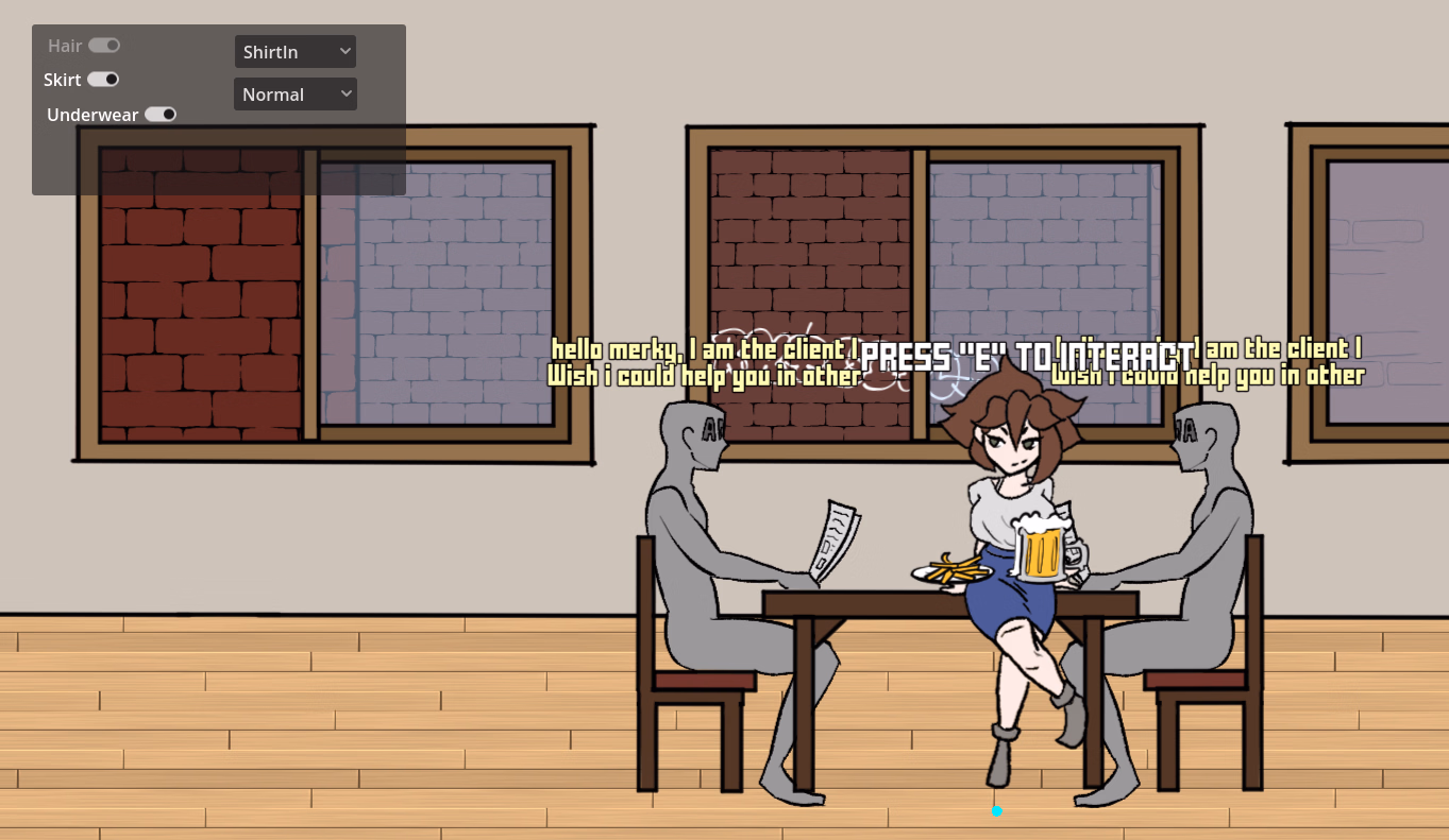 Others Abandoned Corrupted waitress [Demo] [DanixonArts]