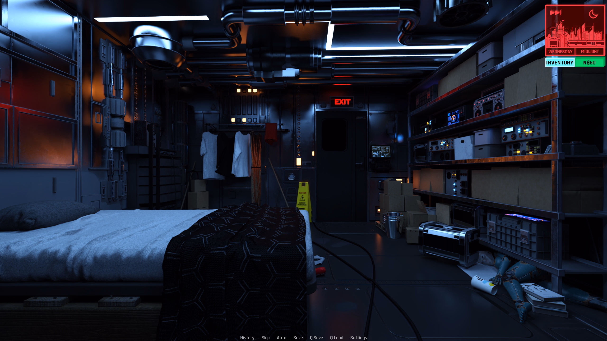 Ren'Py Abandoned NOCTIS [v0.01.50a] [Studio Nox]