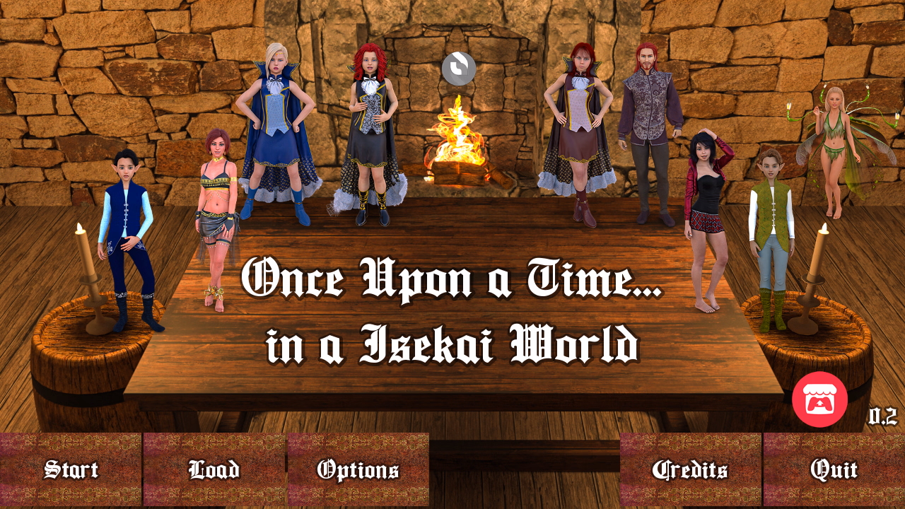 VN Ren'Py Once Upon a Time - In a Isekai World [v0.3] [NekoFairys/Kuro-Neko]