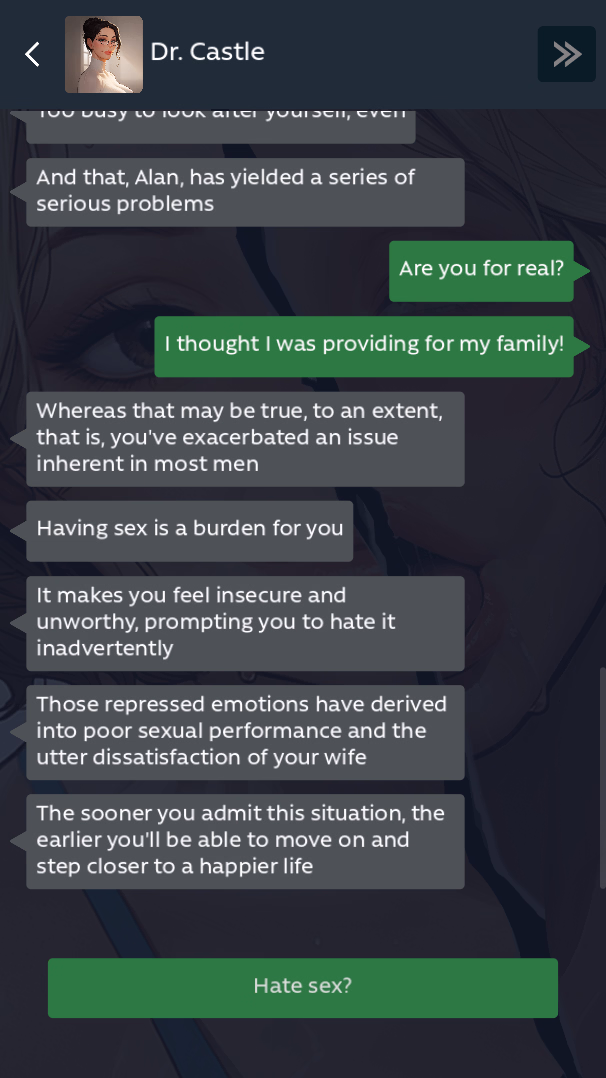 Godot Completed NTR Chat: Marital Problems [v0.11b] [KusoBin]