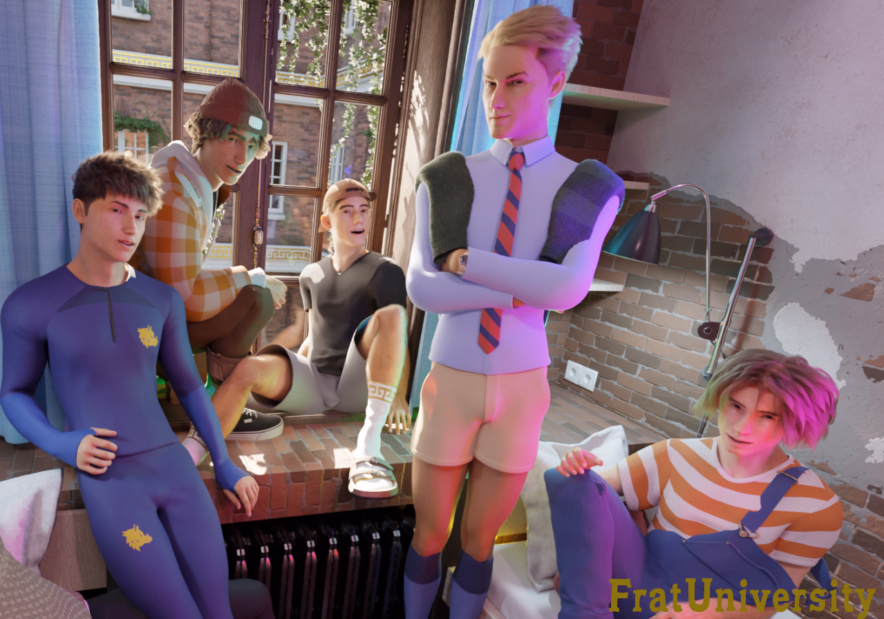 VN Ren'Py FratUniversity [v0.1.2] [MiloJunior] download
