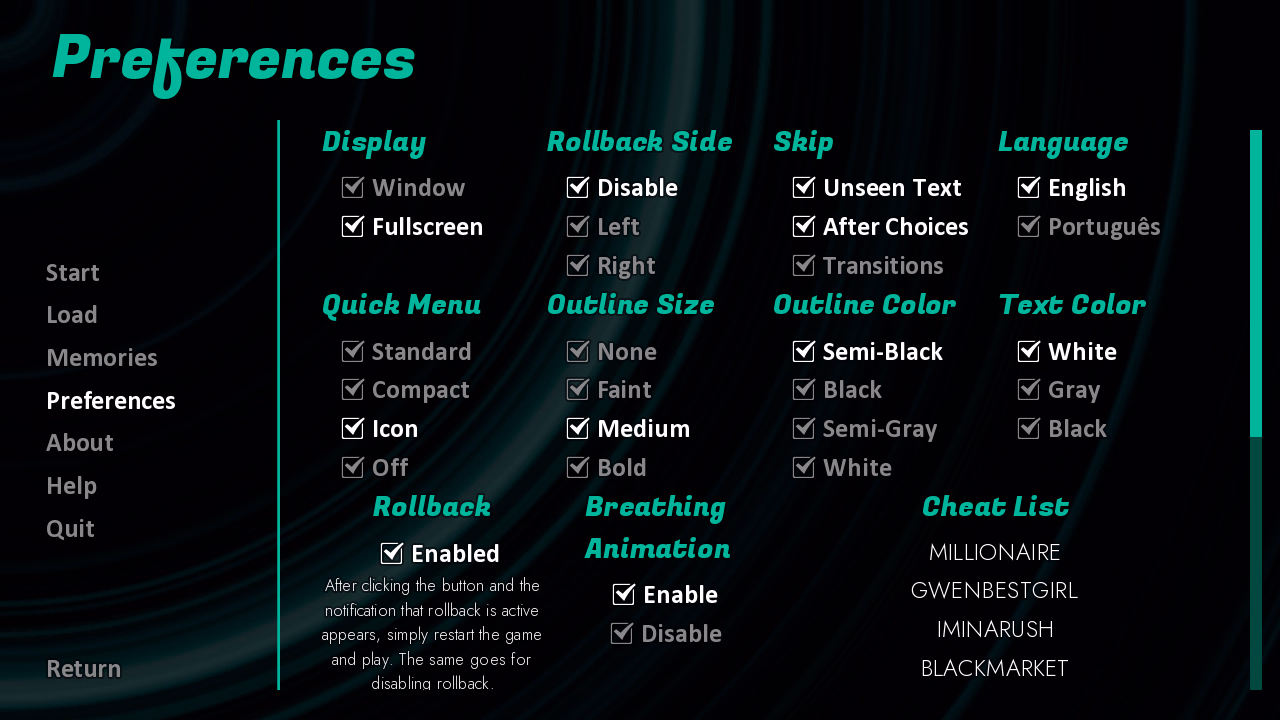 Ren'Py Infinite Intimacy [v0.2.1] [OneEyeStudios]