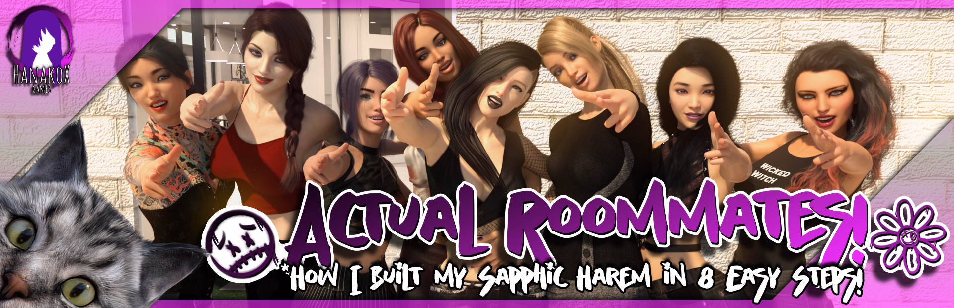 VN Ren'Py Completed Actual Roommates [Steam Final] [HanakoXVN] download