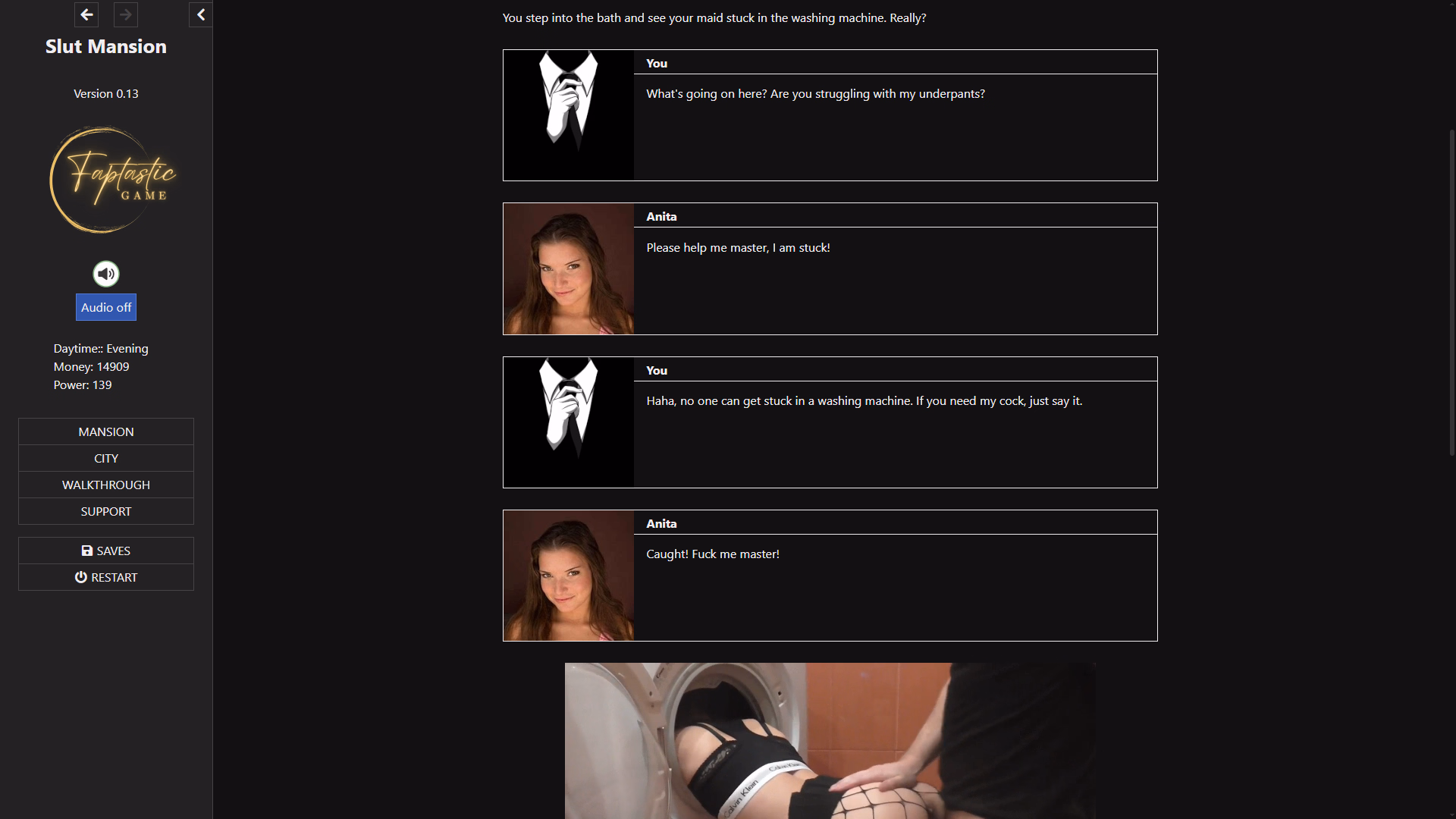 HTML Abandoned Slut Mansion [v0.20] [Faptastic Game]