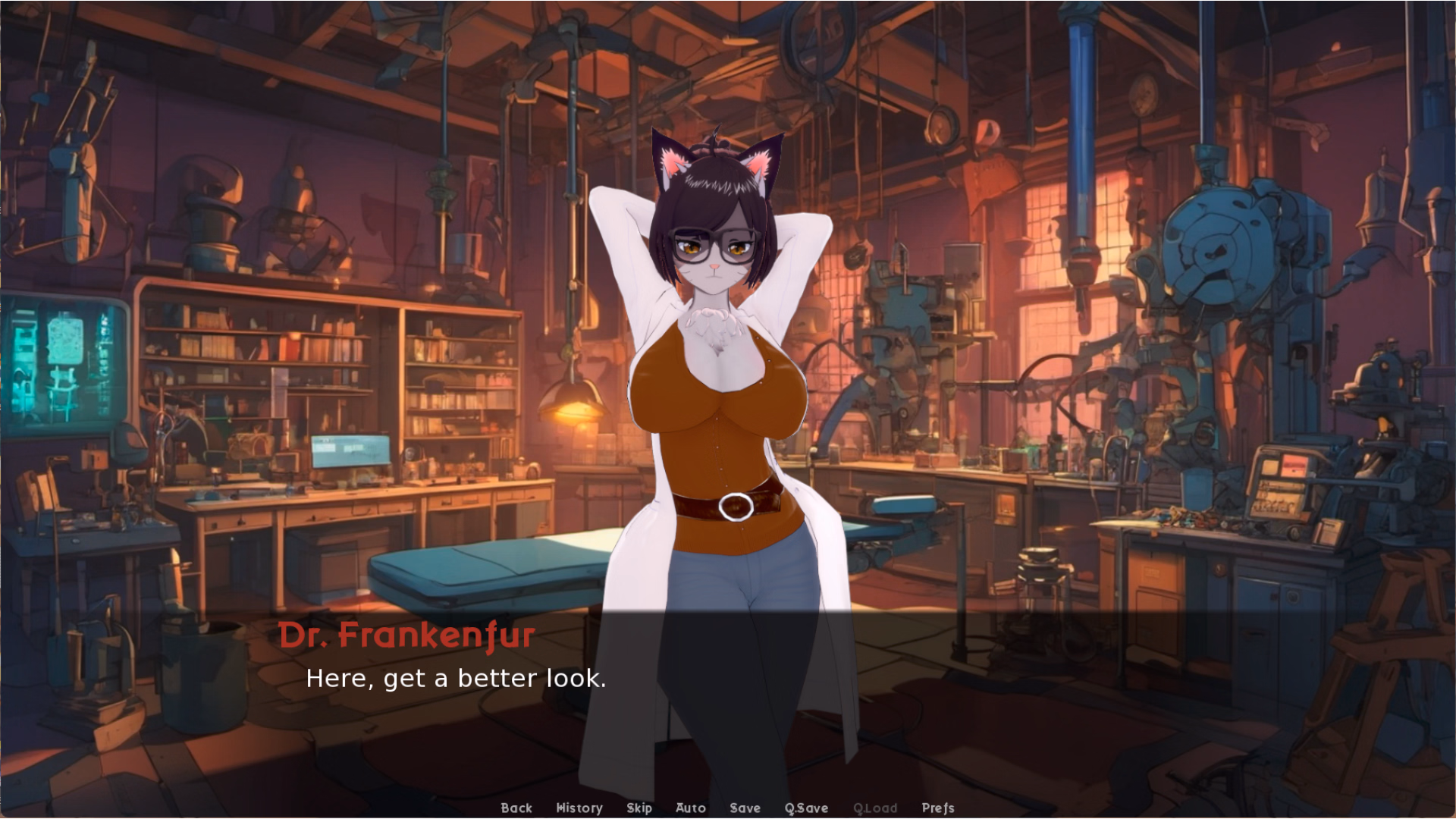 VN Ren'Py Abandoned FrankenFur [v0.1.1] [PorkyPy]