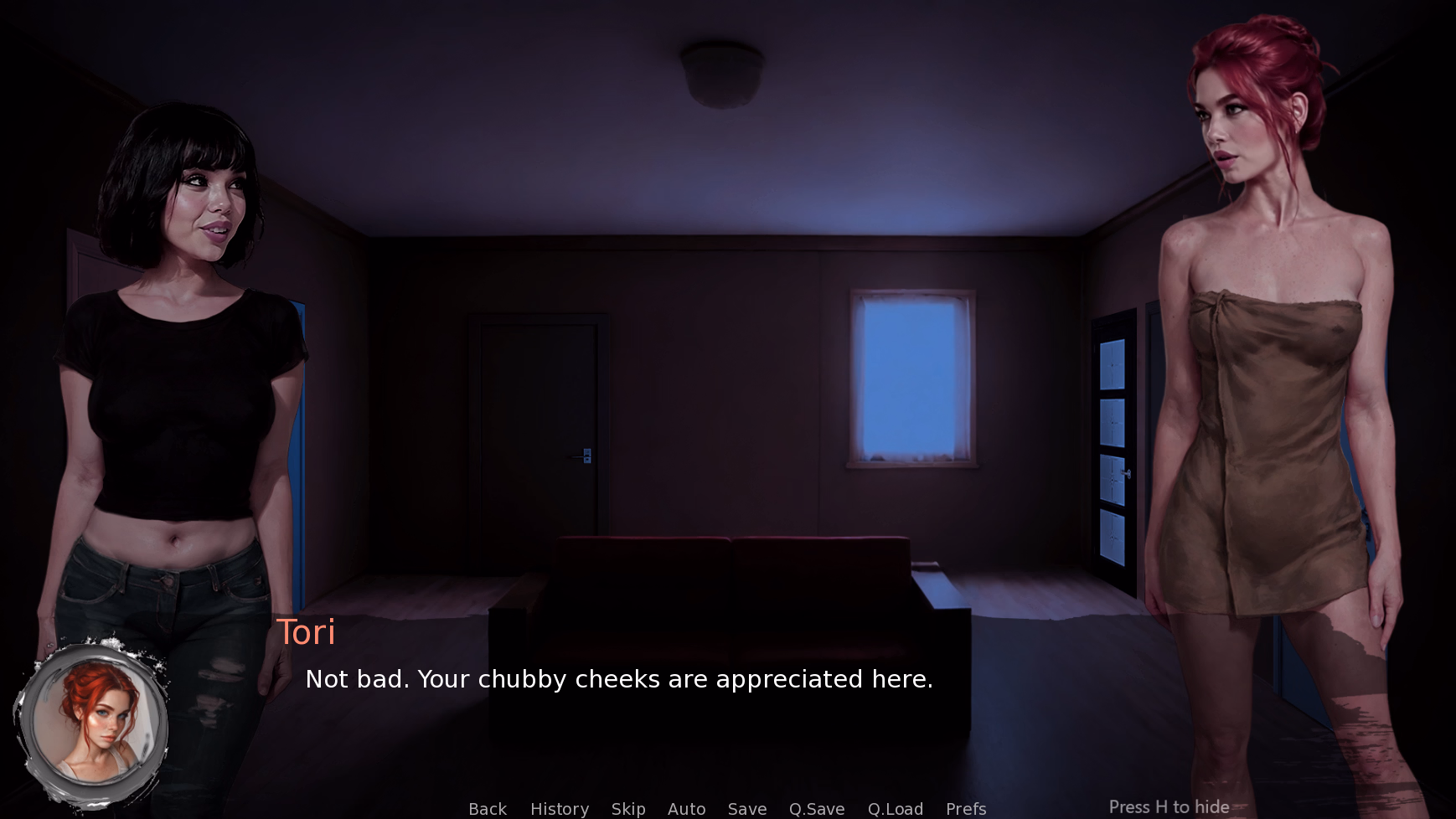 Ren'Py Three and One: The Cursed Mansion [v0.27 Public] [Man from icecream van]