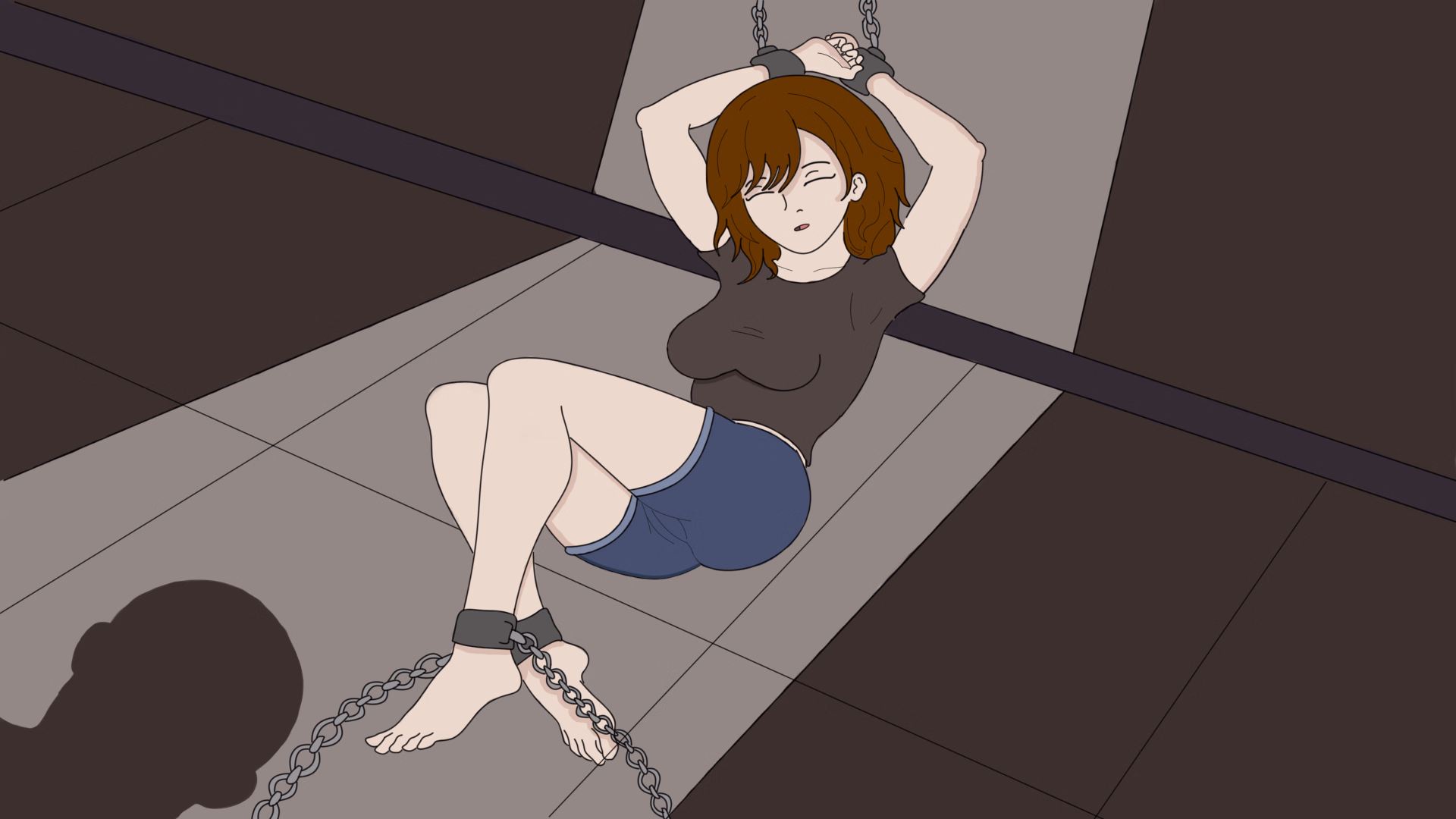 Ren'Py Onhold Chained Girl [v0.3] [Ahentaiguy69]